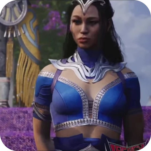 🫐 Стикер «Kitana» для Telegram
