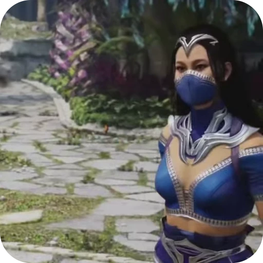 🫐 Стикер «Kitana» для Telegram
