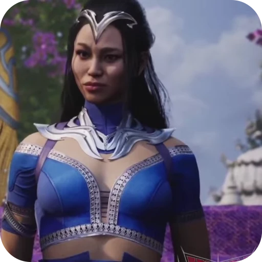 🫐 Стикер «Kitana» для Telegram