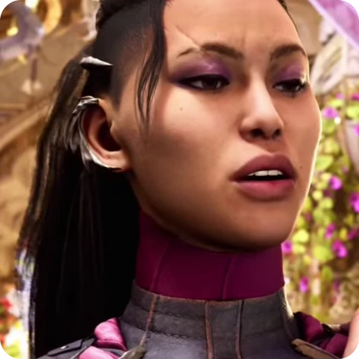 🍇 Стикер «Mileena» для Telegram