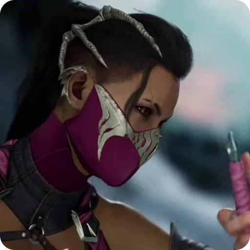 🍇 Стикер «Mileena» для Telegram
