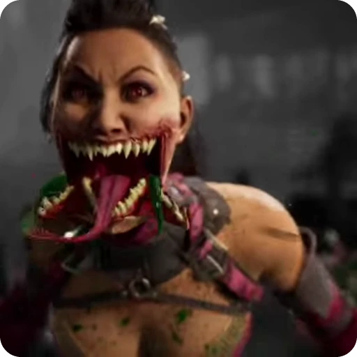 🍇 Стикер «Mileena» для Telegram