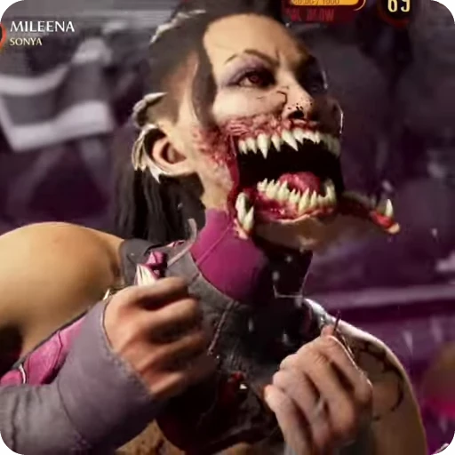 🔪 Стикер «Mileena» для Telegram