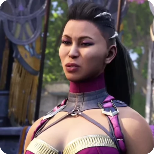 🍇 Стикер «Mileena» для Telegram