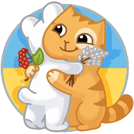 🤗 Эмодзи «Украина ВКонтакте» для Telegram