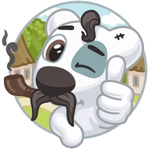 👍 Эмодзи «Украина ВКонтакте» для Telegram