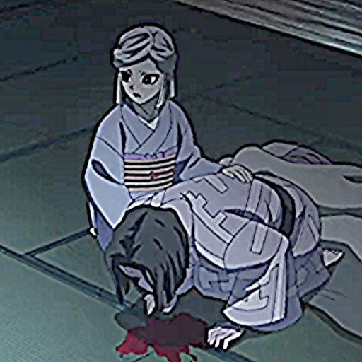 🦋 Стикер «Ubuyashiki Amane» для Telegram