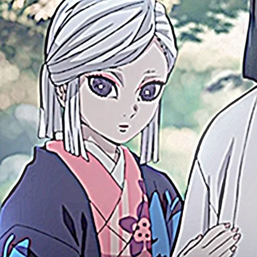 🦋 Стикер «Ubuyashiki Amane» для Telegram
