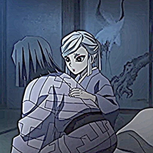 🦋 Стикер «Ubuyashiki Amane» для Telegram
