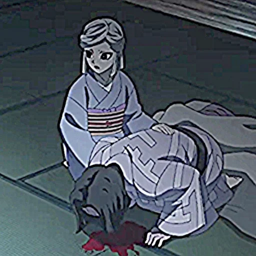 🦋 Стикер «Ubuyashiki Amane» для Telegram