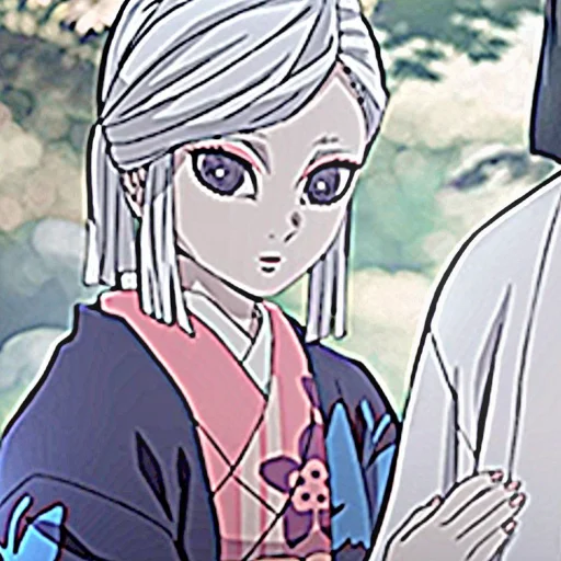 🦋 Стикер «Ubuyashiki Amane» для Telegram
