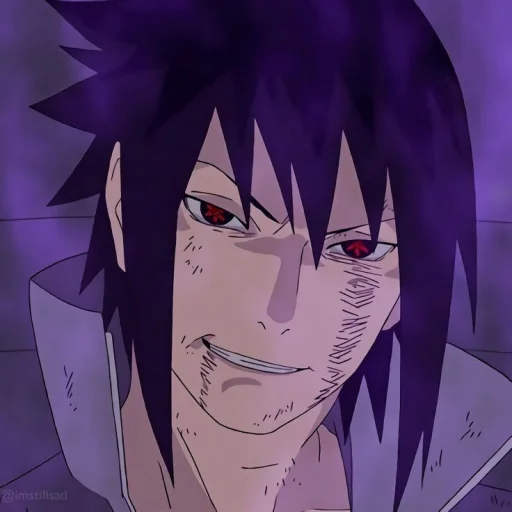 😈 Стикер «Uchiha» для Telegram