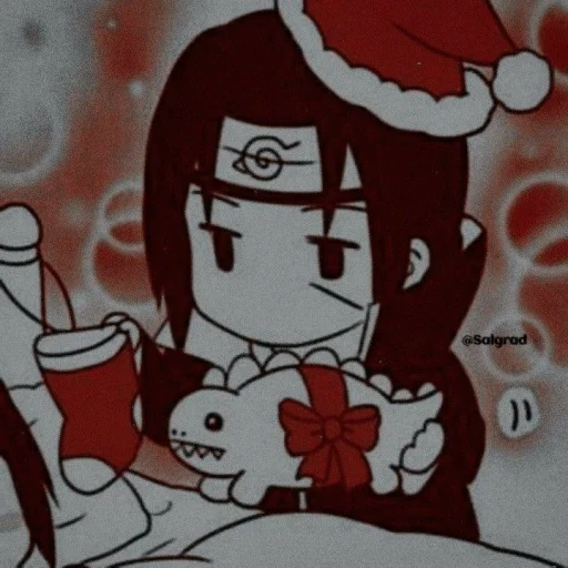 ❤️ Стикер «Uchiha» для Telegram