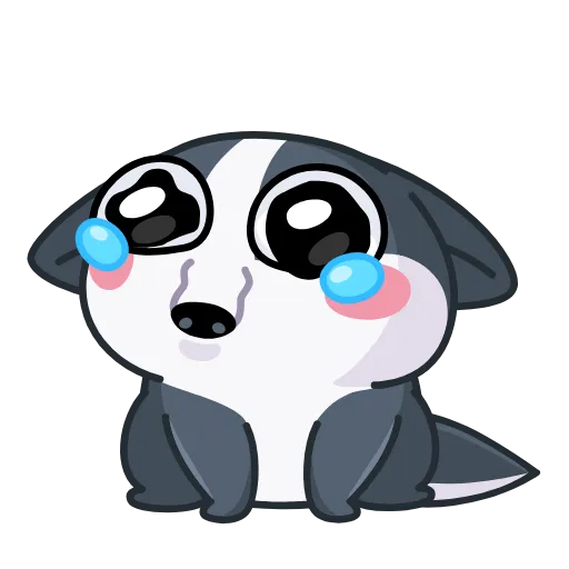 🤩 Стикер «Вольф - стикер из ВК» для Telegram