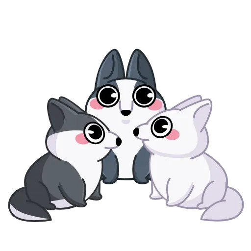 🤩 Стикер «Вольф - стикер из ВК» для Telegram