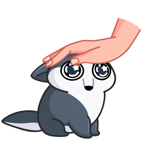🤩 Стикер «Вольф - стикер из ВК» для Telegram