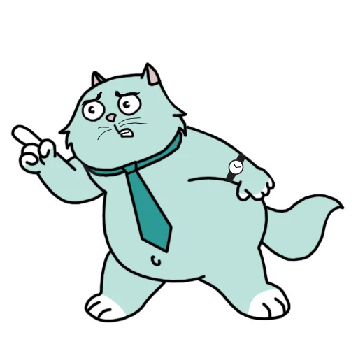 😳 Стикер «Кот удаленщика» для Telegram