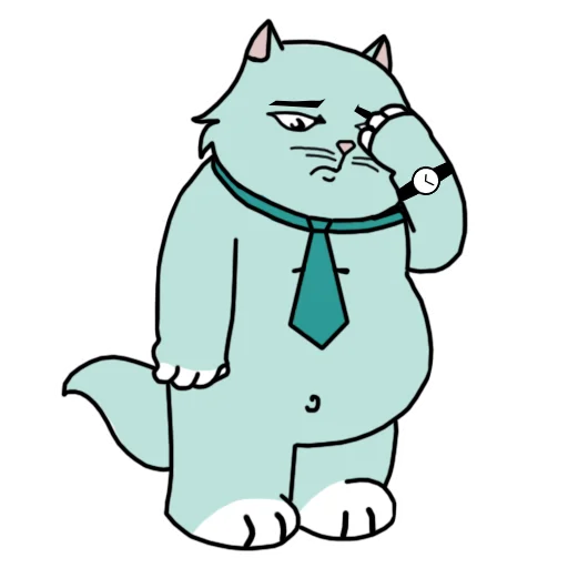 🤦‍♂️ Стикер «Кот удаленщика» для Telegram