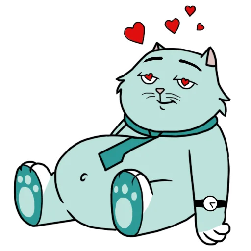 😍 Стикер «Кот удаленщика» для Telegram