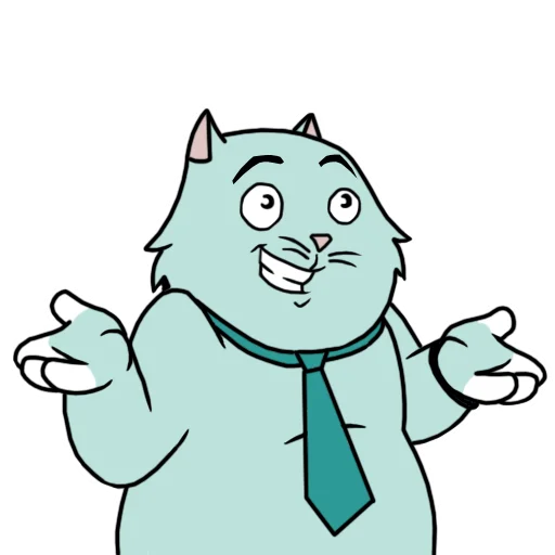 🤷‍♂️ Стикер «Кот удаленщика» для Telegram