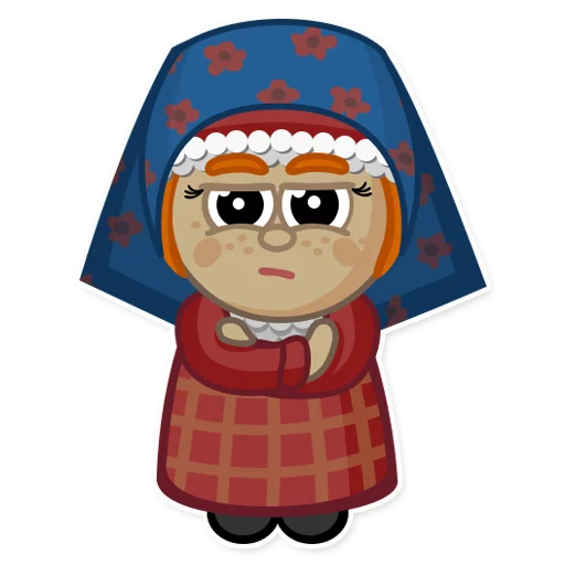 😕 Стикер «Udmurt Smiles» для Telegram