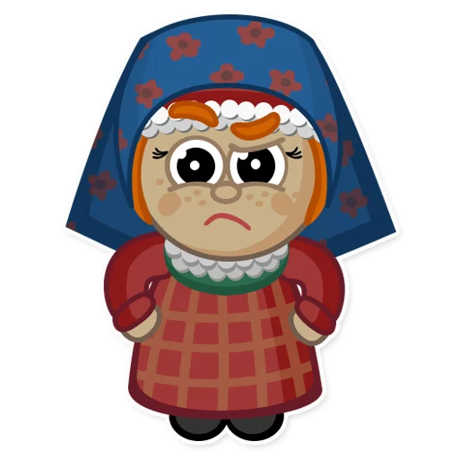 😠 Стикер «Udmurt Smiles» для Telegram
