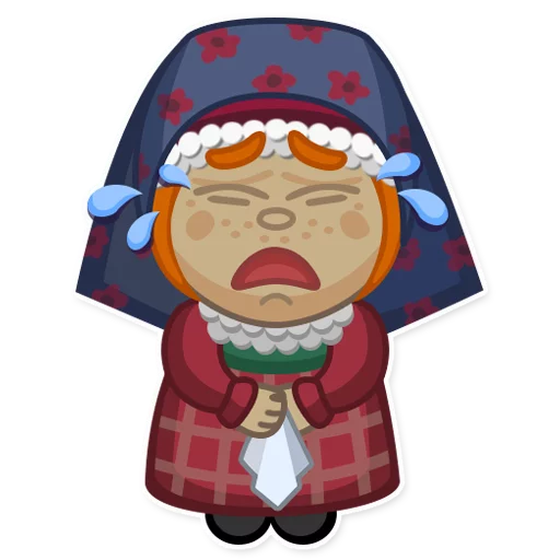 😭 Стикер «Udmurt Smiles» для Telegram