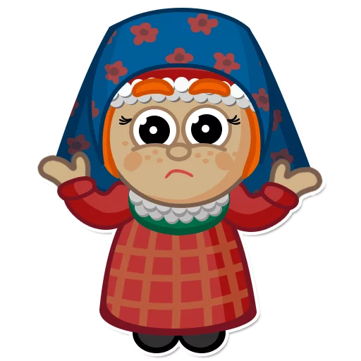 🤔 Стикер «Udmurt Smiles» для Telegram