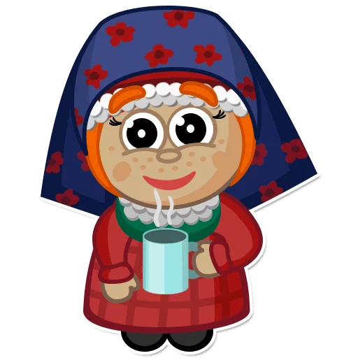 ☕ Стикер «Udmurt Smiles» для Telegram
