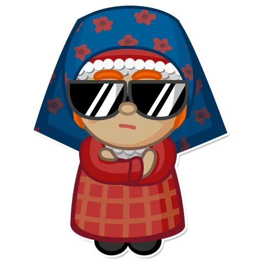 😎 Стикер «Udmurt Smiles» для Telegram