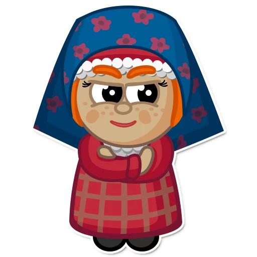 😏 Стикер «Udmurt Smiles» для Telegram