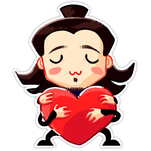 ❤️ Стикер «УберМаргинал» для Telegram