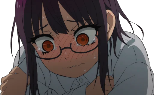 😖 Стикер «Uncle from Another World Fujimiya Sumika» для Telegram