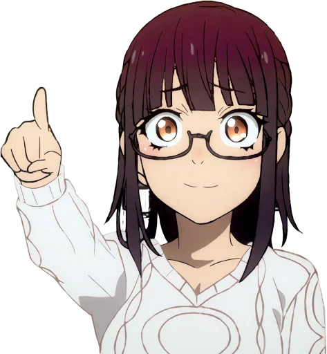 👆 Стикер «Uncle from Another World Fujimiya Sumika» для Telegram