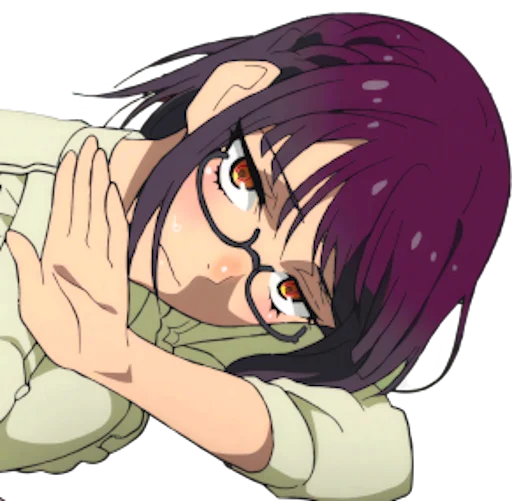 ✋ Стикер «Uncle from Another World Fujimiya Sumika» для Telegram