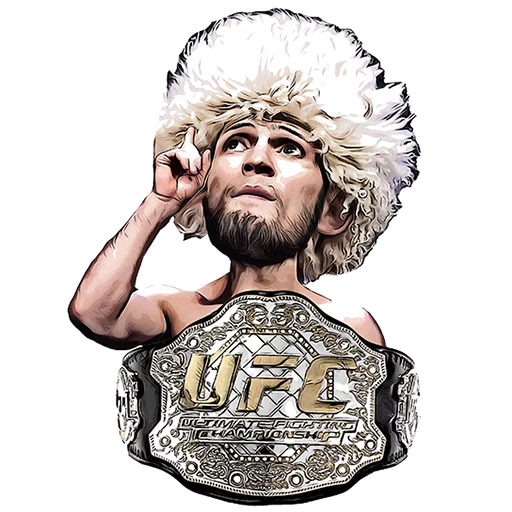Стикерпак UFC для Telegram — скачать