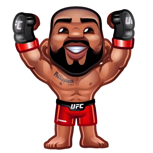 🥊 Стикер «UFC» для Telegram