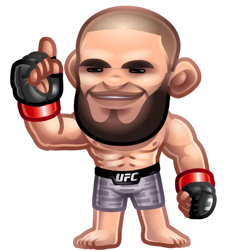 🥊 Стикер «UFC» для Telegram