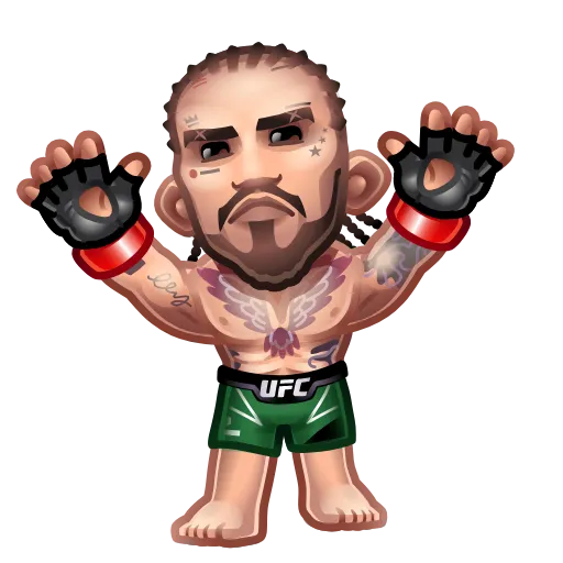 🥊 Стикер «UFC» для Telegram