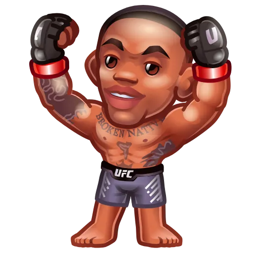 🥊 Стикер «UFC» для Telegram