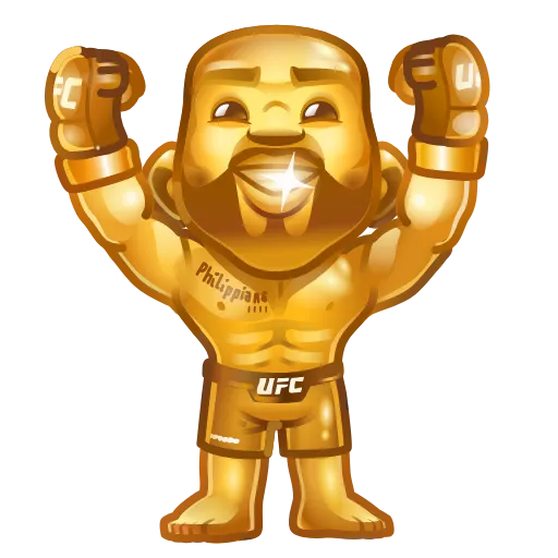 Стикерпак UFC для Telegram