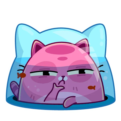 🤔 Стикер «Уфо розовый» для Telegram