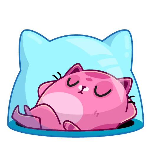 😴 Стикер «Уфо розовый» для Telegram