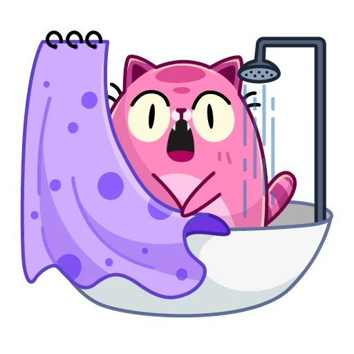🛀 Стикер «Уфо розовый» для Telegram