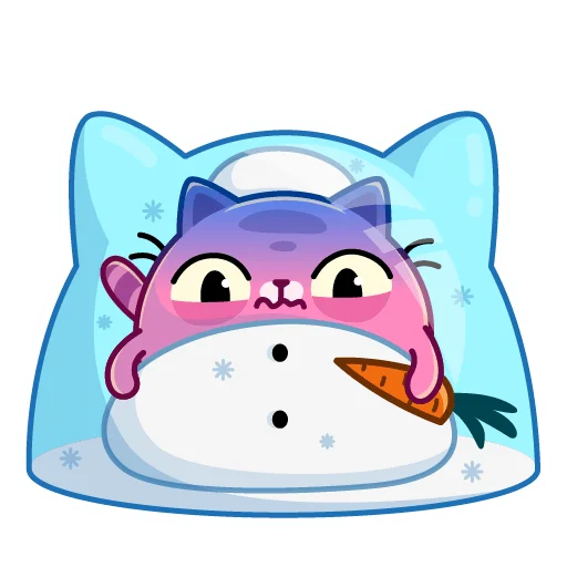 ⛄️ Стикер «Уфо розовый» для Telegram