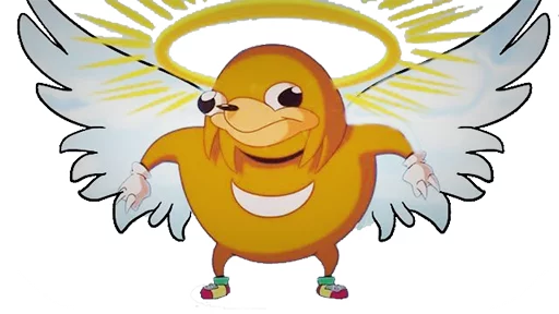 👼 Стикер «Ugandan Knuckles» для Telegram