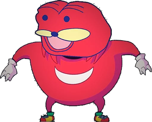 😳 Стикер «Ugandan Knuckles» для Telegram