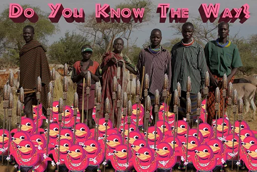 🇺🇬 Стикер «Ugandan Knuckles» для Telegram