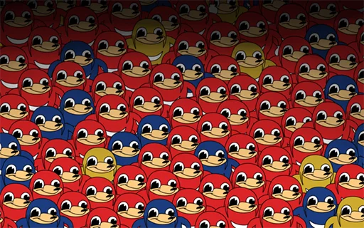 🇺🇬 Стикер «Ugandan Knuckles» для Telegram