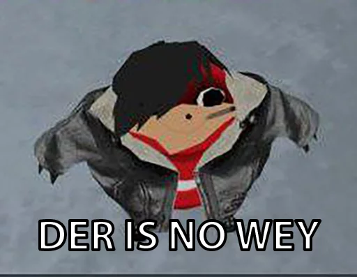 ☹️ Стикер «Ugandan Knuckles» для Telegram